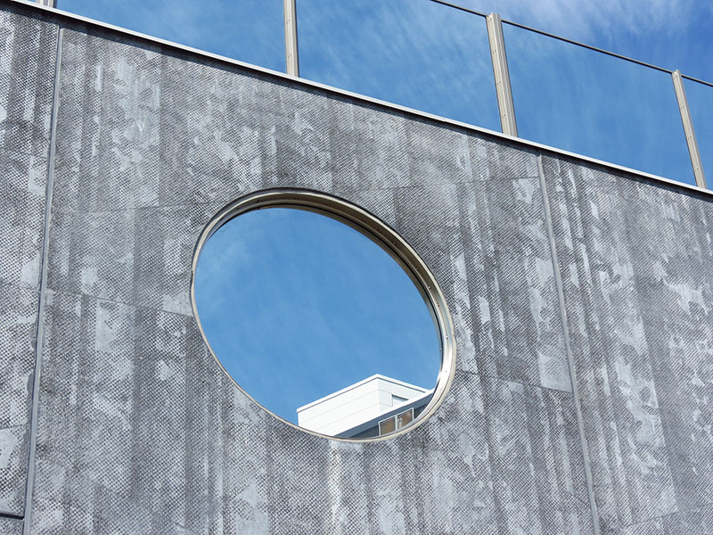 Graphic Concrete Apollo and Neptunus Wall