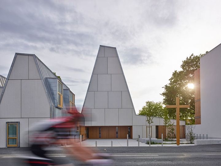 Graphic Concrete Église Saint-Vincent-de-Paul Chapel