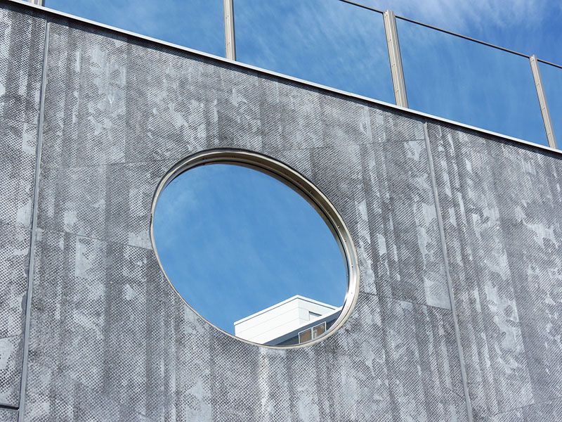 Graphic Concrete Apollo and Neptunus Wall