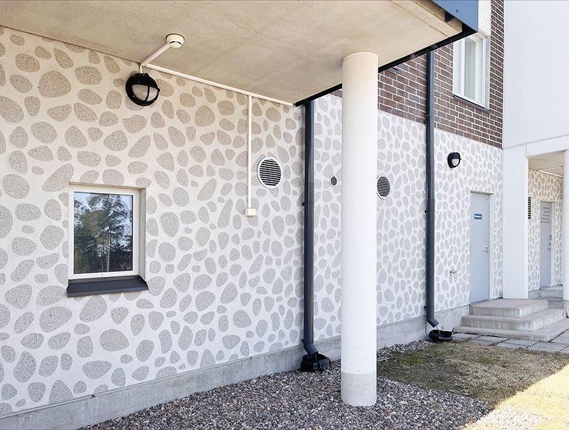 Graphic Concrete Imatra Spa Chalets