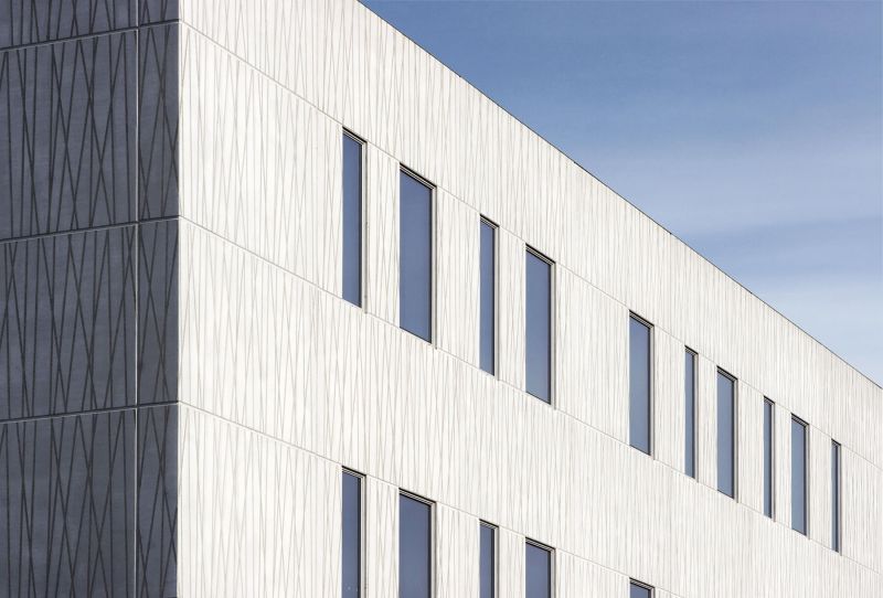 Graphic Concrete Viborg Office Building