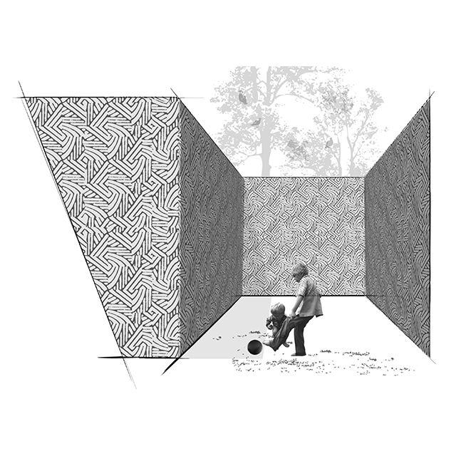 Atom cross visualization