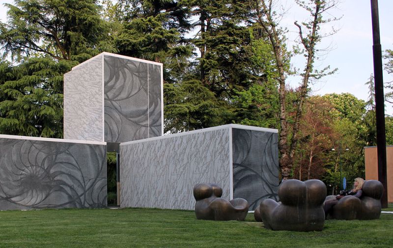 Graphic Concrete Pavillion Triennale di Milano