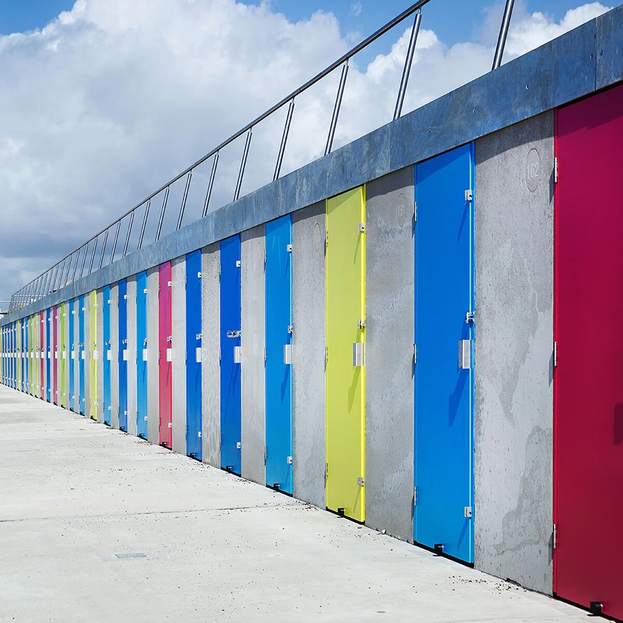 milford on sea beach huts