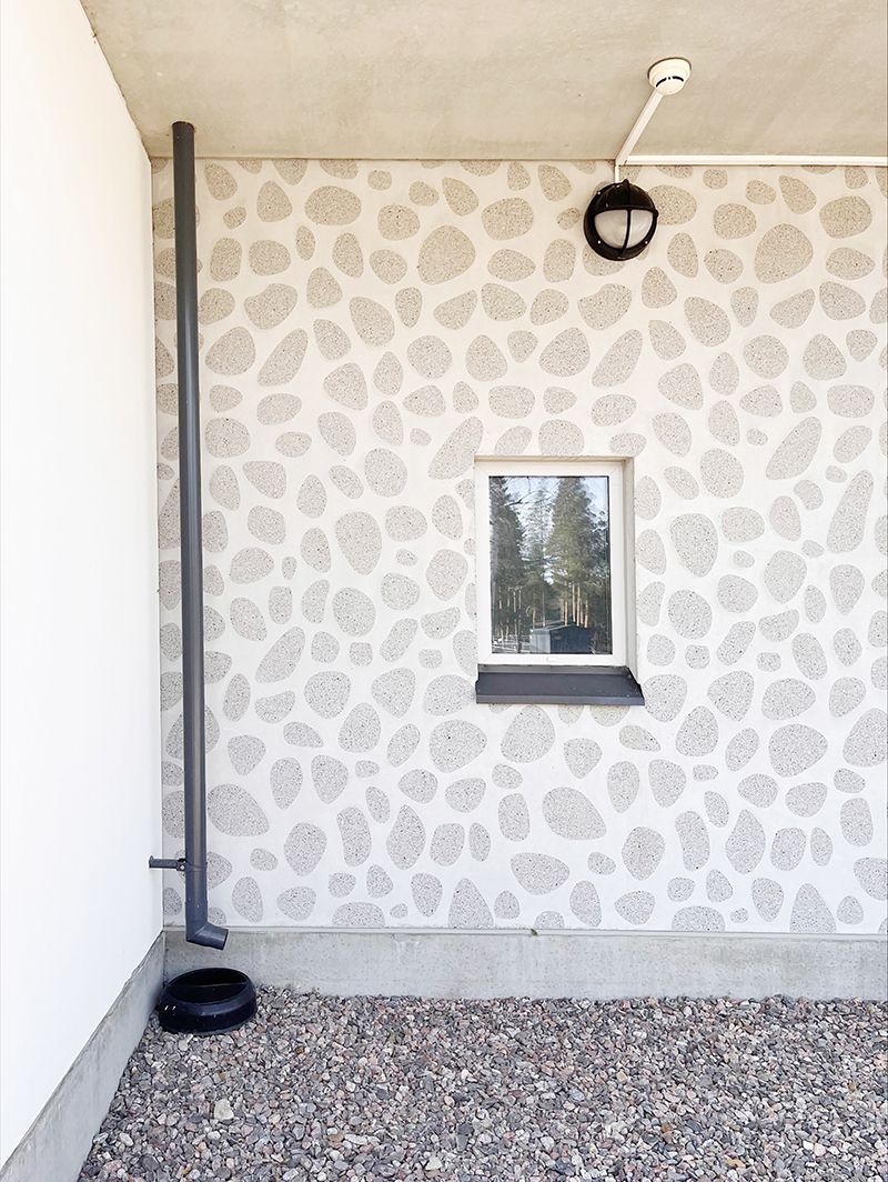 Graphic Concrete Imatra Spa Chalets