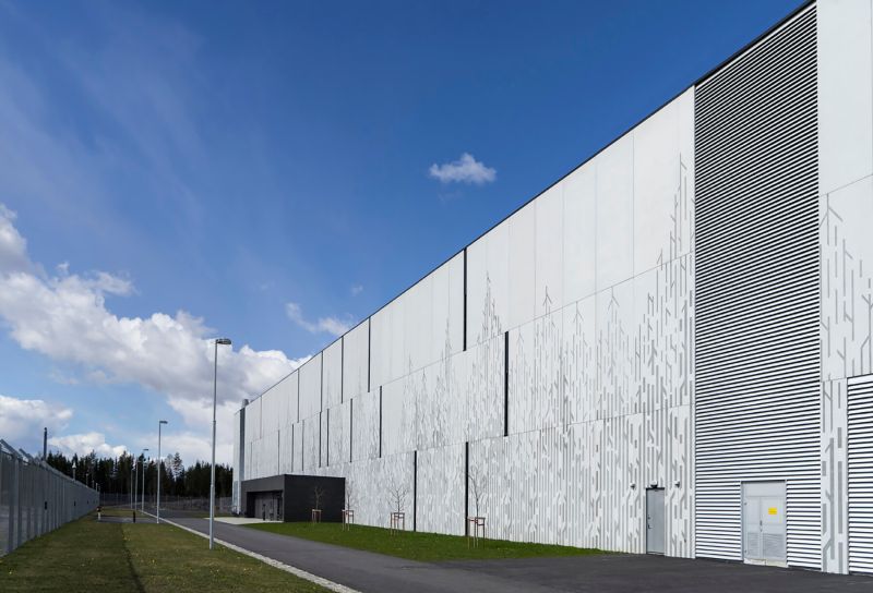 Graphic Concrete DigiPlex Data Centre