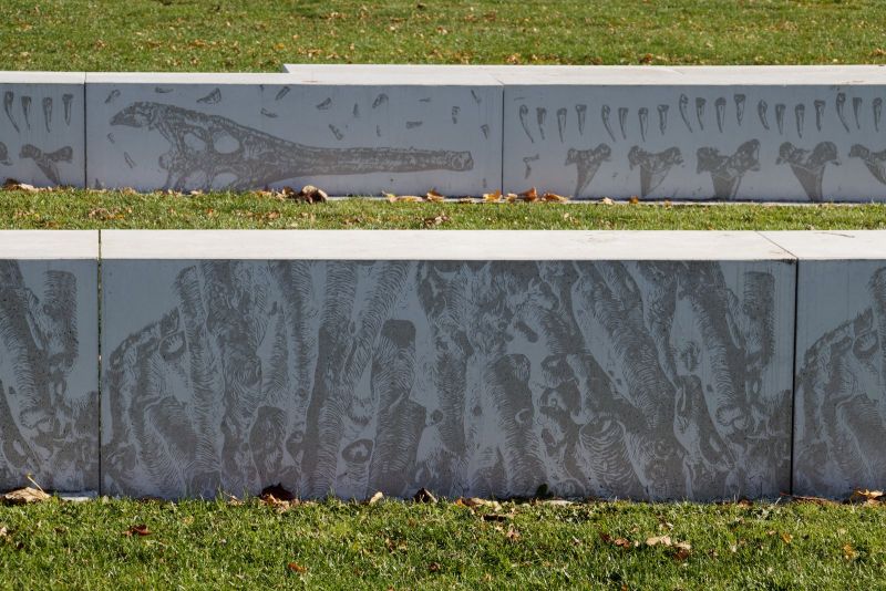 Graphic Concrete Kalkparken in Faxe