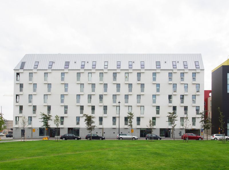 Graphic Concrete Länsisatamankatu 23 Residential Building