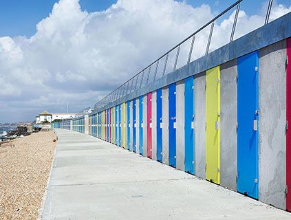 Milford on Sea Beach Huts