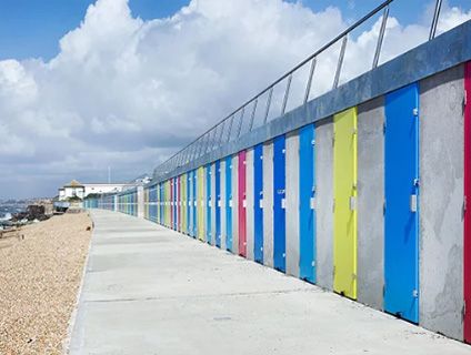 Milford on Sea Beach Huts