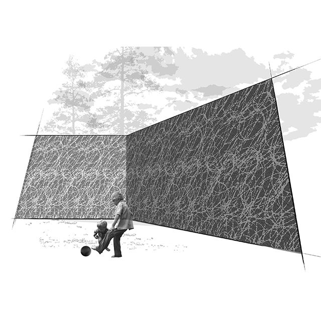 Atom cross visualization