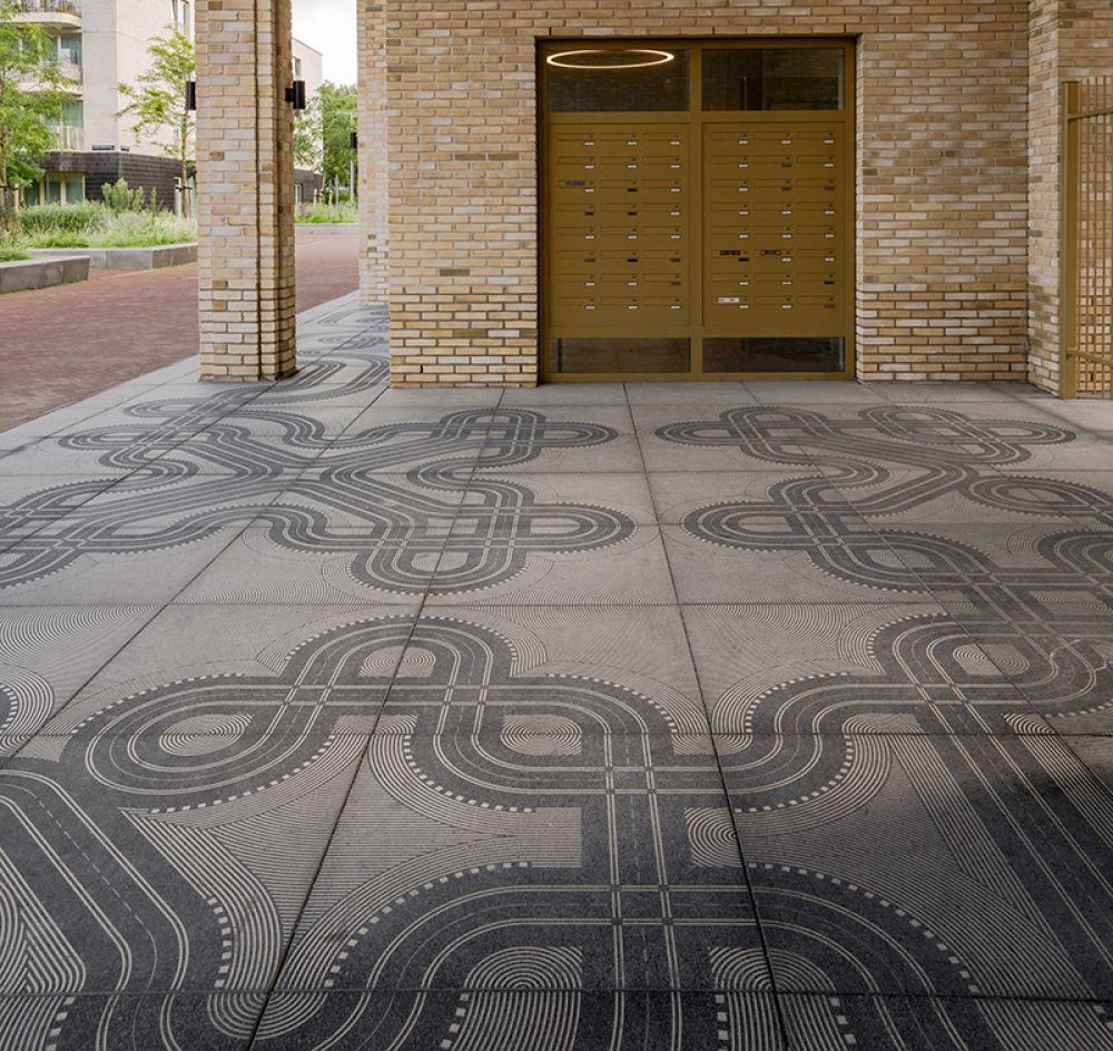 Graphic Concrete Ymere Eenhoorn Circuit Amsterdam