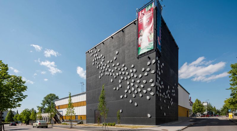 Graphic Concrete Imatra Theatre