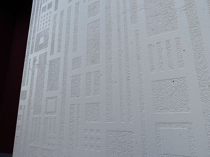 Graphic Concrete Colosseum City Center